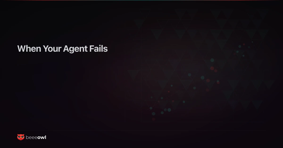 Who Is Liable When Your AI Agent Makes a Mistake?