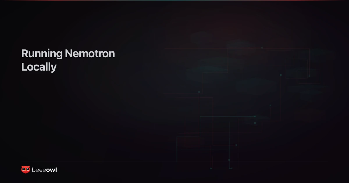 Running Nemotron and Open-Source Models Locally: A CTO's Guide to On-Device Inference