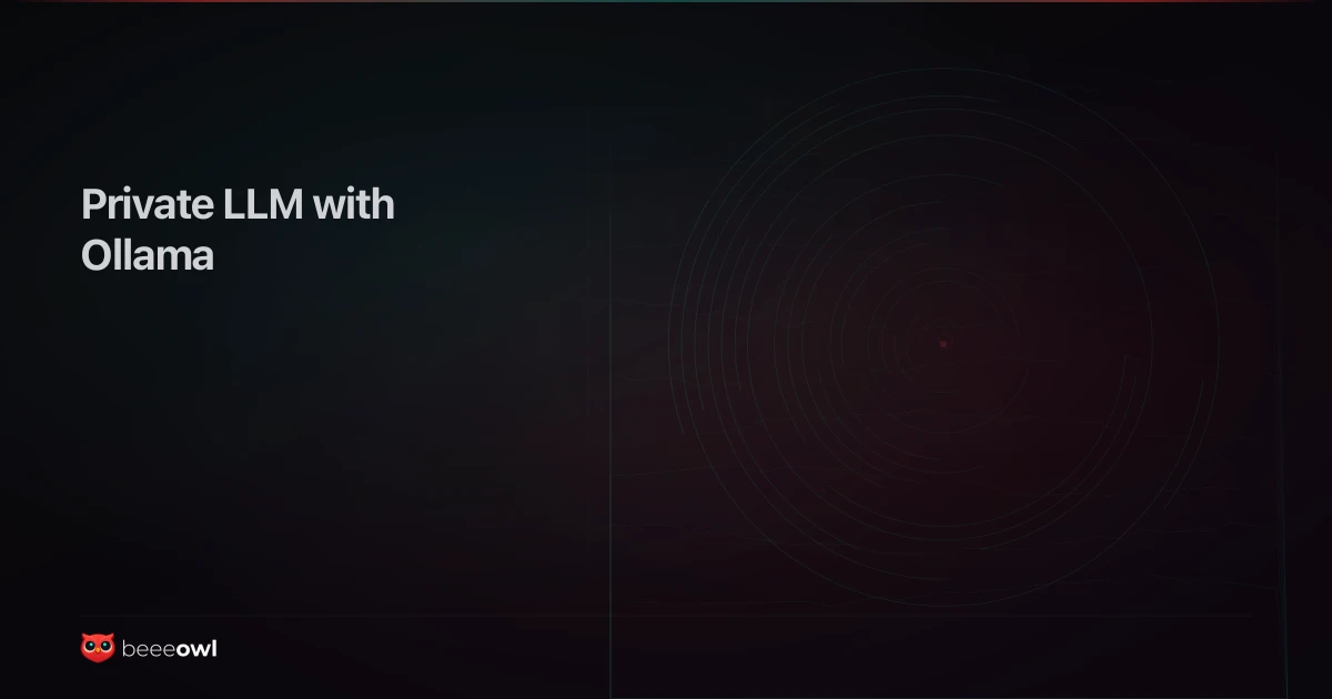 Running a Private LLM with Ollama: Keep Your Data Off the Cloud Entirely