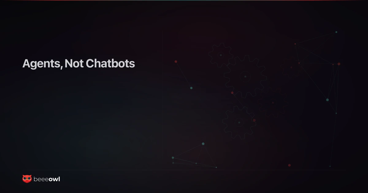 Why Every Executive Needs an AI Agent (Not Just a Chatbot)